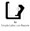 Simple Labio con Resorte